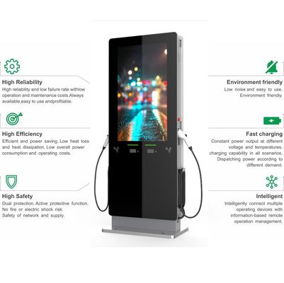 شارژر اتومبیل سه فاز EVSE EV شارژر اتومبیل LED سطح 2 CCS شارژر اتومبیل برای خودروهای الکتریکی
