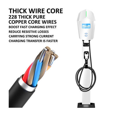 EVSE 7kw 32 آمپر شارژر EV برای خانه های مسکونی