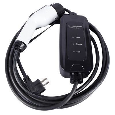 220V Portable Evse سطح 2 برای مسکونی تجاری