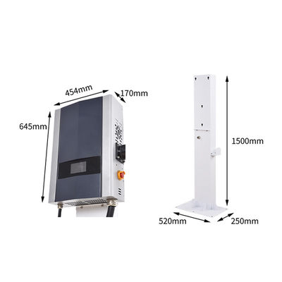 CCS نوع 2 EVSE شارژر EV 7KW 15KW 20KW 30KW 40KW